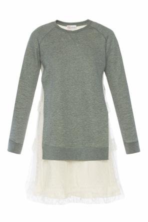 Sheer-trim dress, zdjęcie 1 Sheer-trim dress od Valentino Red